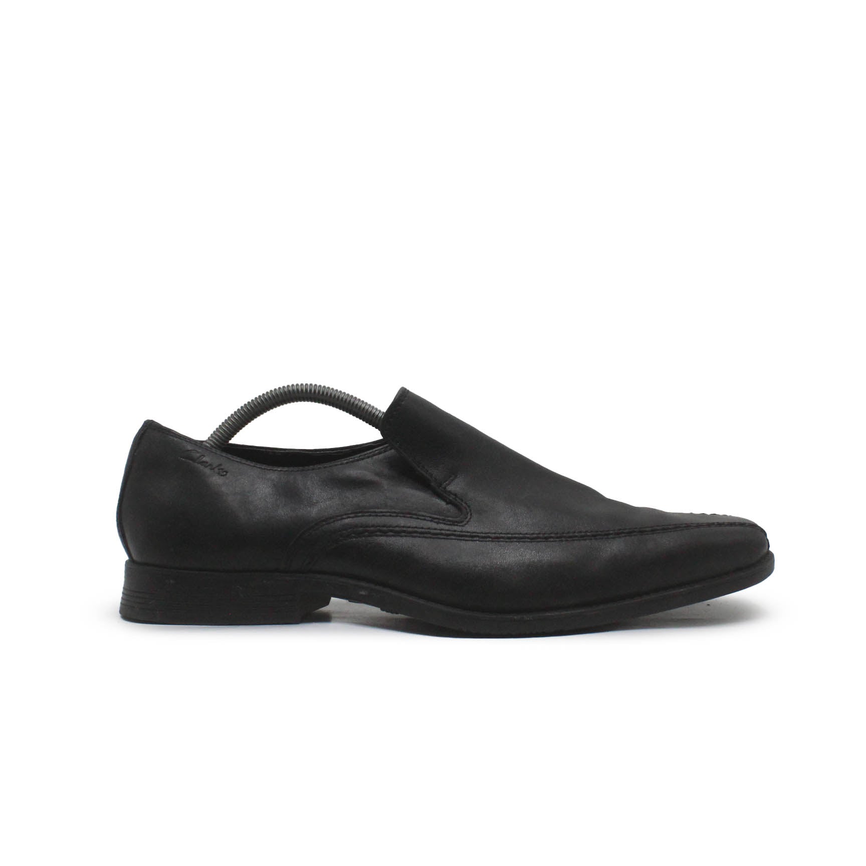 Clarks formal black outlet shoes