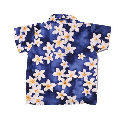 ALPHA MO'I KIDS FLORAL SHIRT