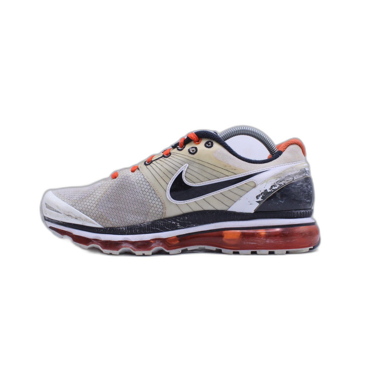 Nike Air Max Orange Athletic Running Shoes Sneakers