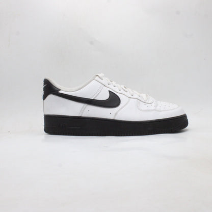 Nike Men's Air Force 1 Low White Black Sole Shoes