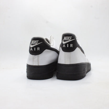 Nike Men's Air Force 1 Low White Black Sole Shoes