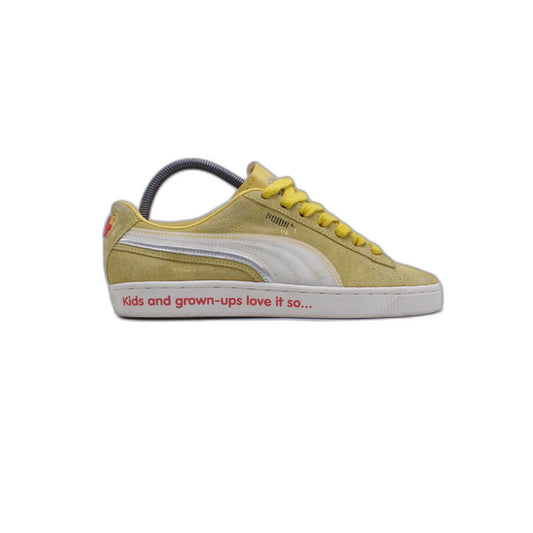 Puma Suede X Triplex Lace Up  Mens Yellow Sneakers