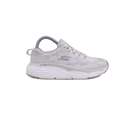 Skechers Mesh Lace Up D'Lux Walker Shoes Infinite Motion White