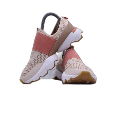 Sorel Kinetic Impact Strap Pink & White Sneakers