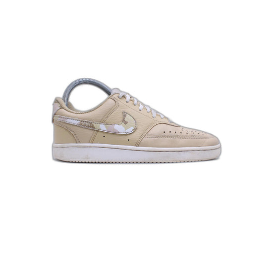 Nike Court Vision Low Womens DX3734-200 AFI Beige Camo Sneakers