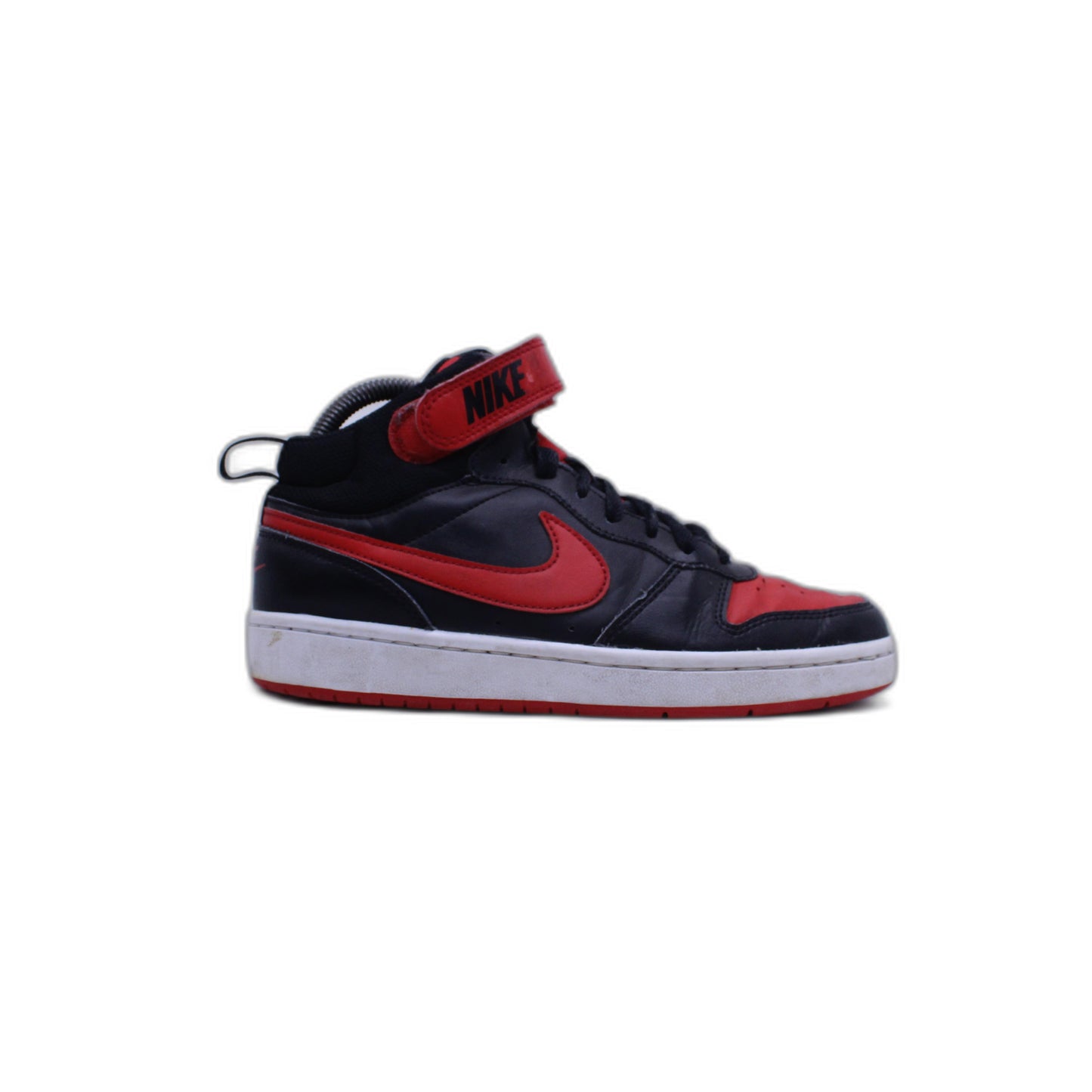 Nike Boys Court Borough Mid 2 CD7782-003 Red Basketball Shoes