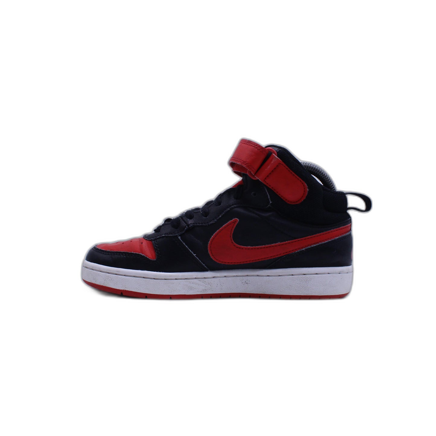 Nike Boys Court Borough Mid 2 CD7782-003 Red Basketball Shoes