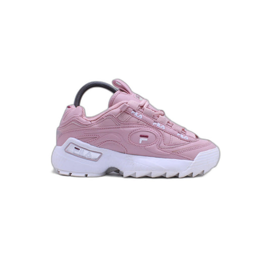 Fila Women D Formation Sneakers Pink Lace Up Casual