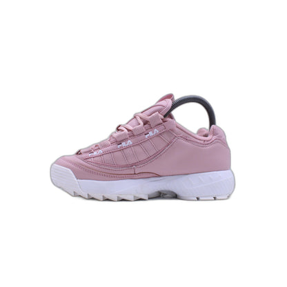 Fila Women D Formation Sneakers Pink Lace Up Casual