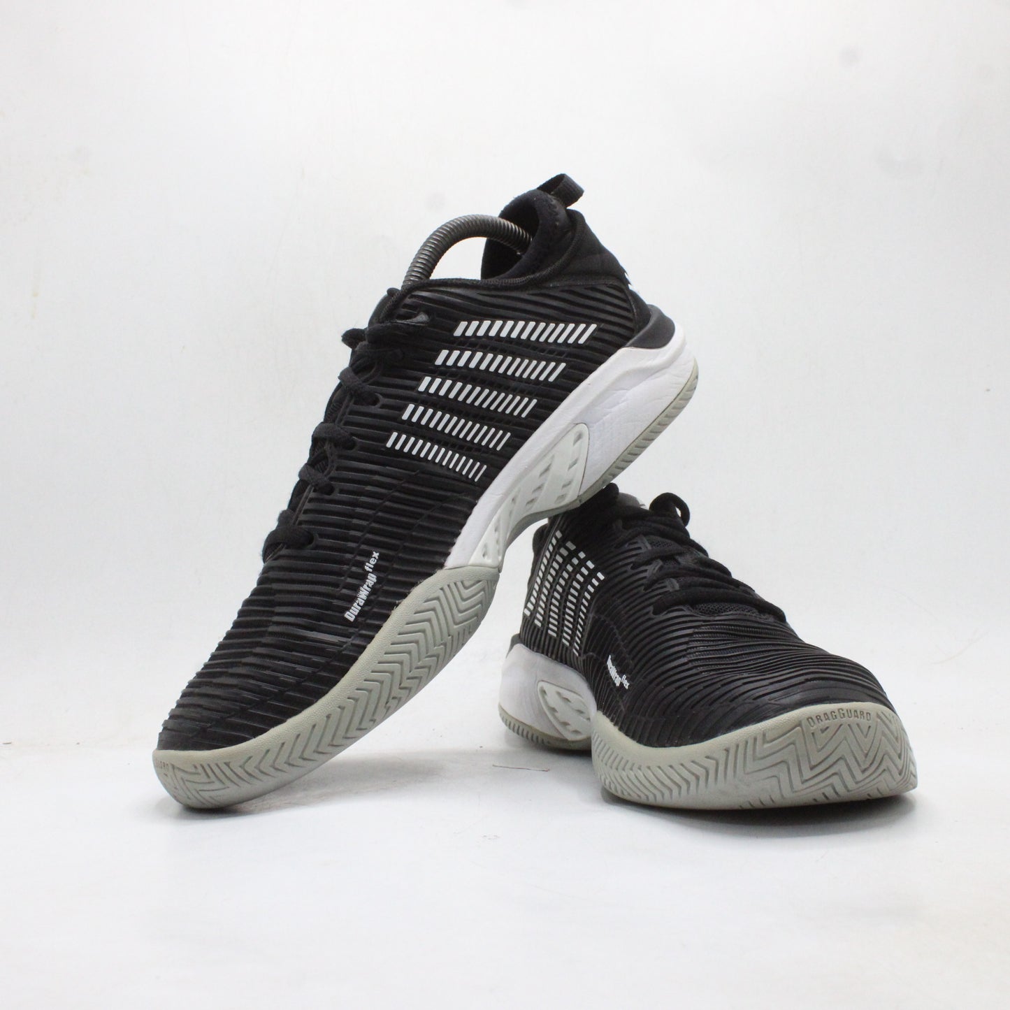 K Swiss Hypercourt Express 2 Pickleball Black White Shoes