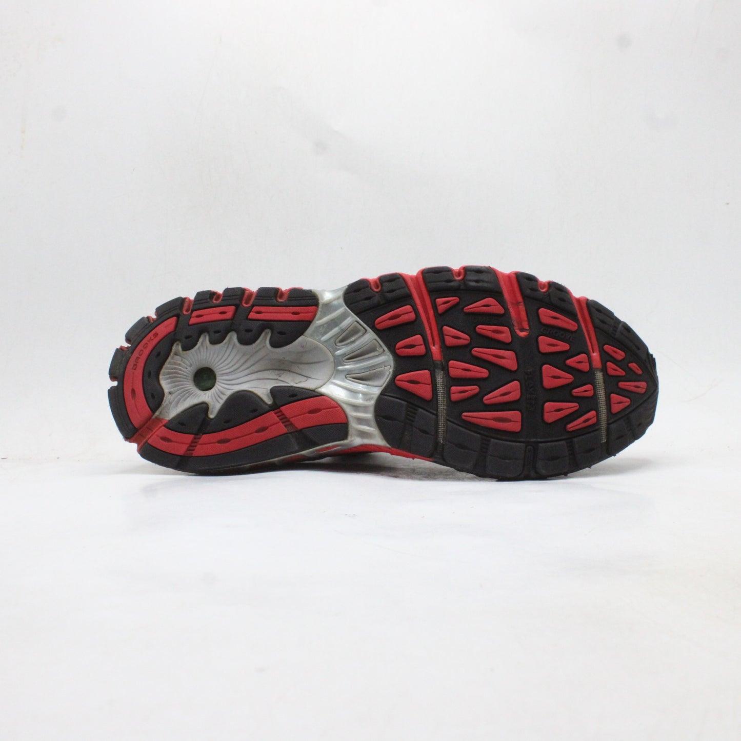 Brooks Beast 12 Mens Shoes Red Black Silver