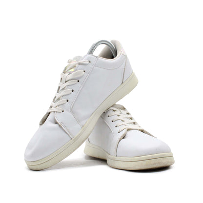 CLASSIC WHITE LEATHER TRAINER