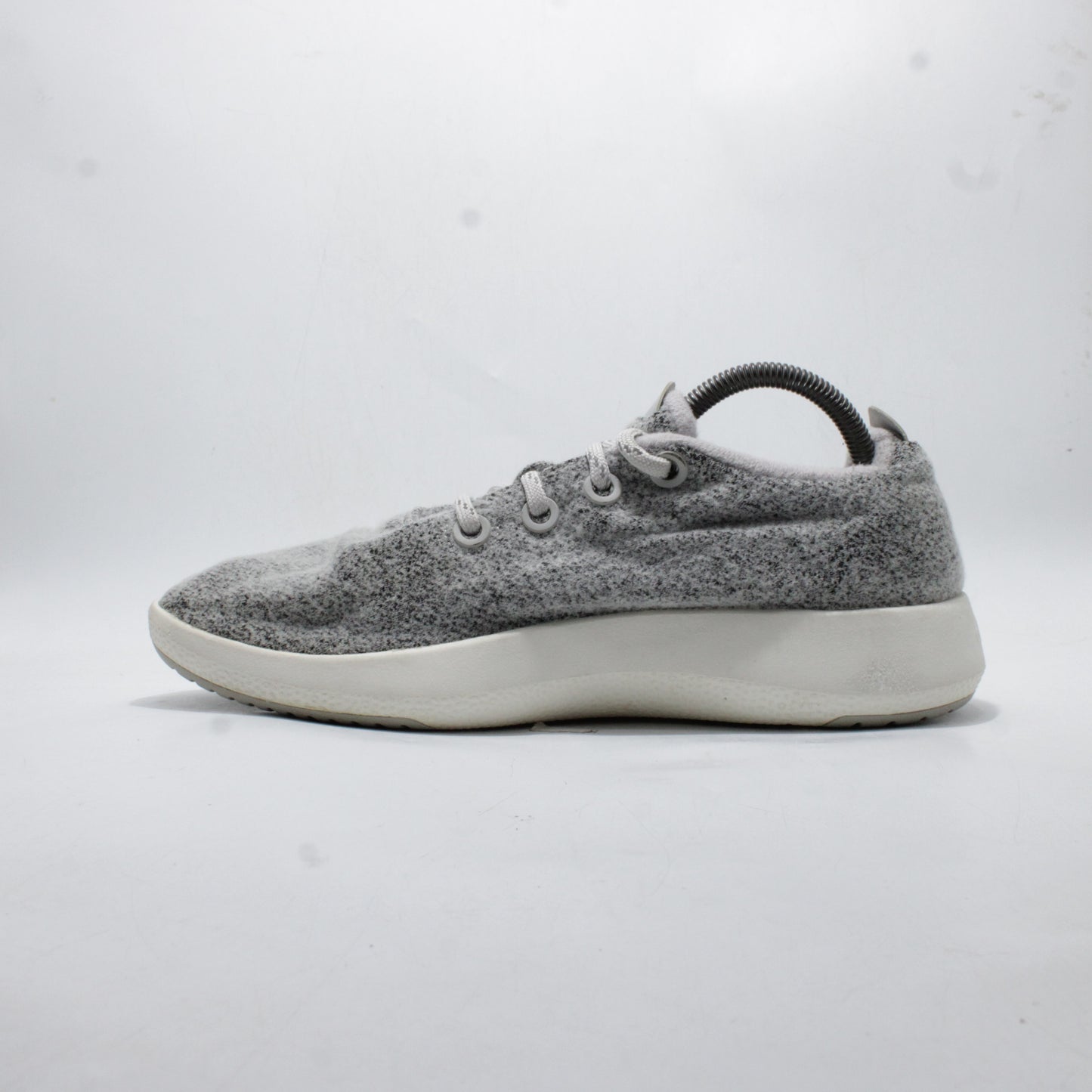 Allbirds Womens Grey Wool Runners Low Top Lace Up Shoes