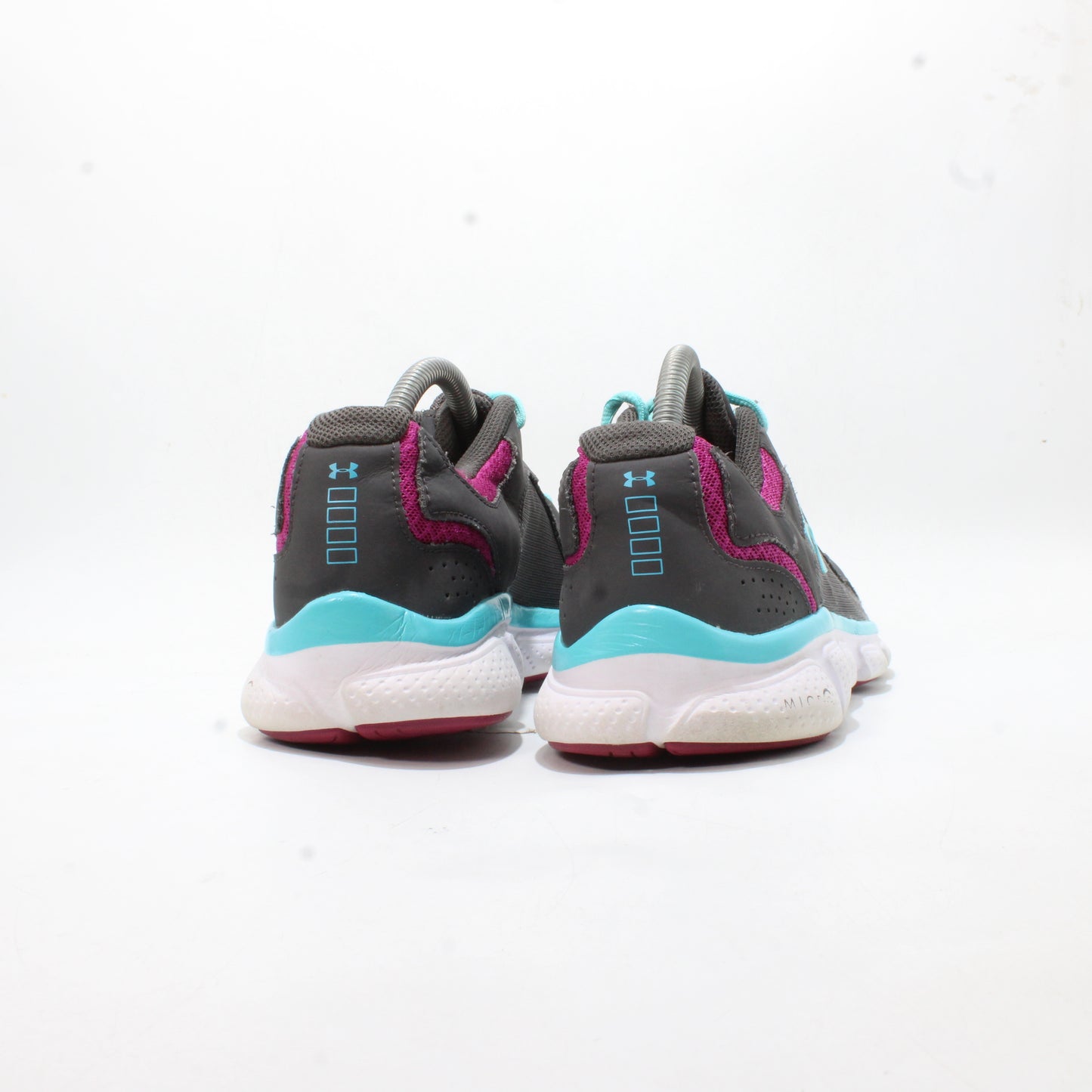 UNDER ARMOUR TEAL & PINK WOMEN'S SNEAKERS