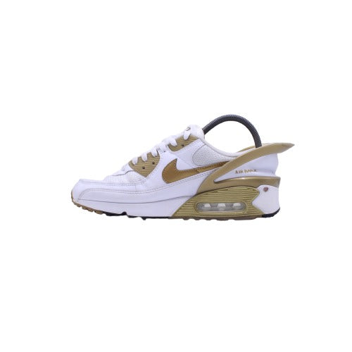 Nike Air Max 90 FlyEase White Metallic Gold Shoes