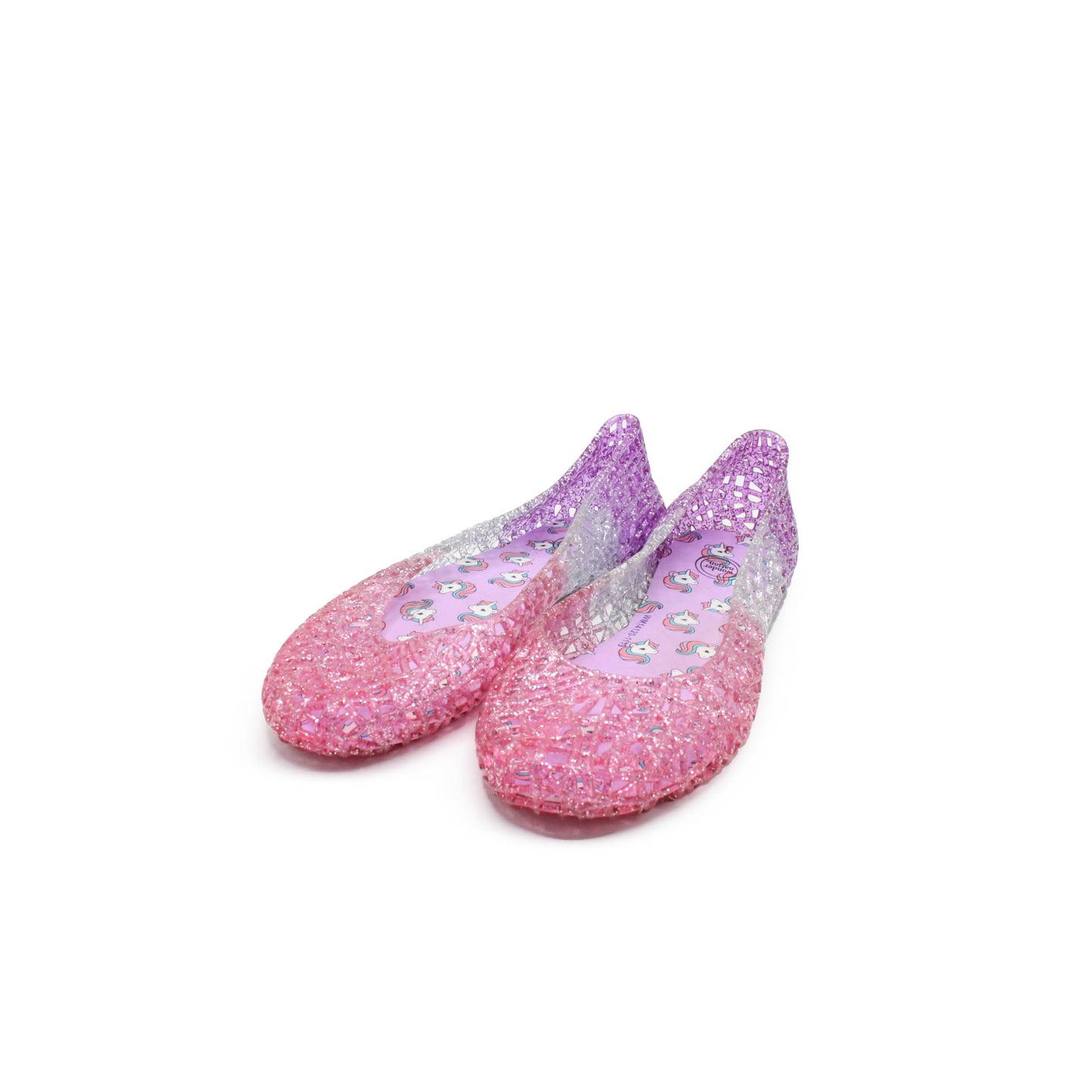 WONDER NATION GLITTER JELLY FLAT