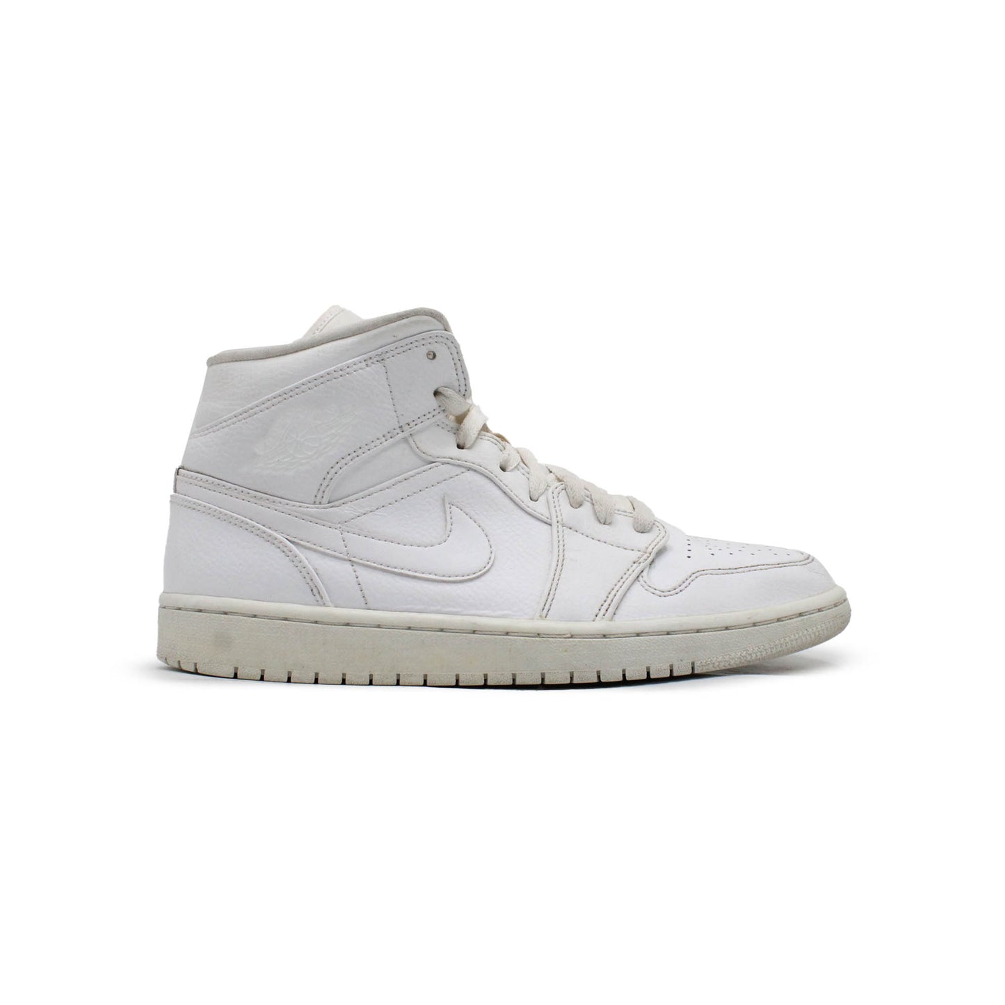 Air Jordan 1 Mid Triple White