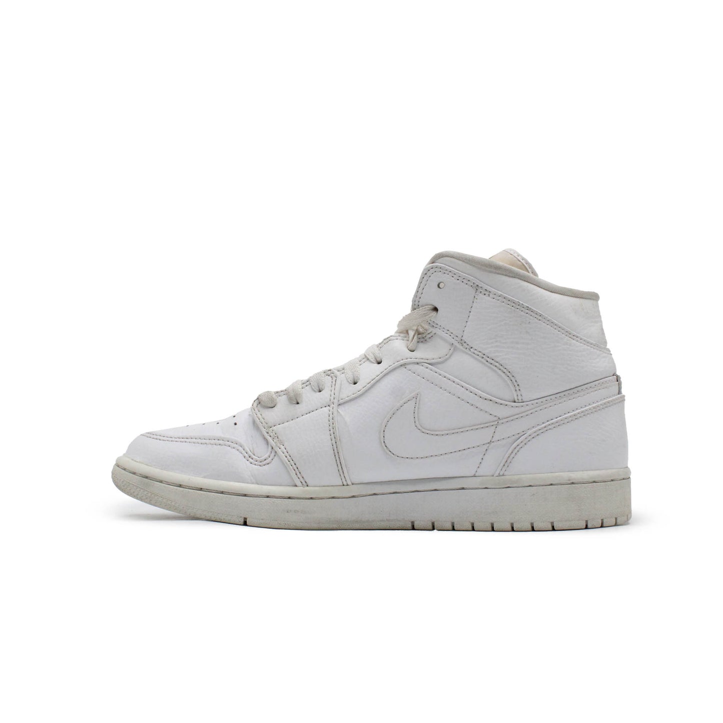 Air Jordan 1 Mid Triple White