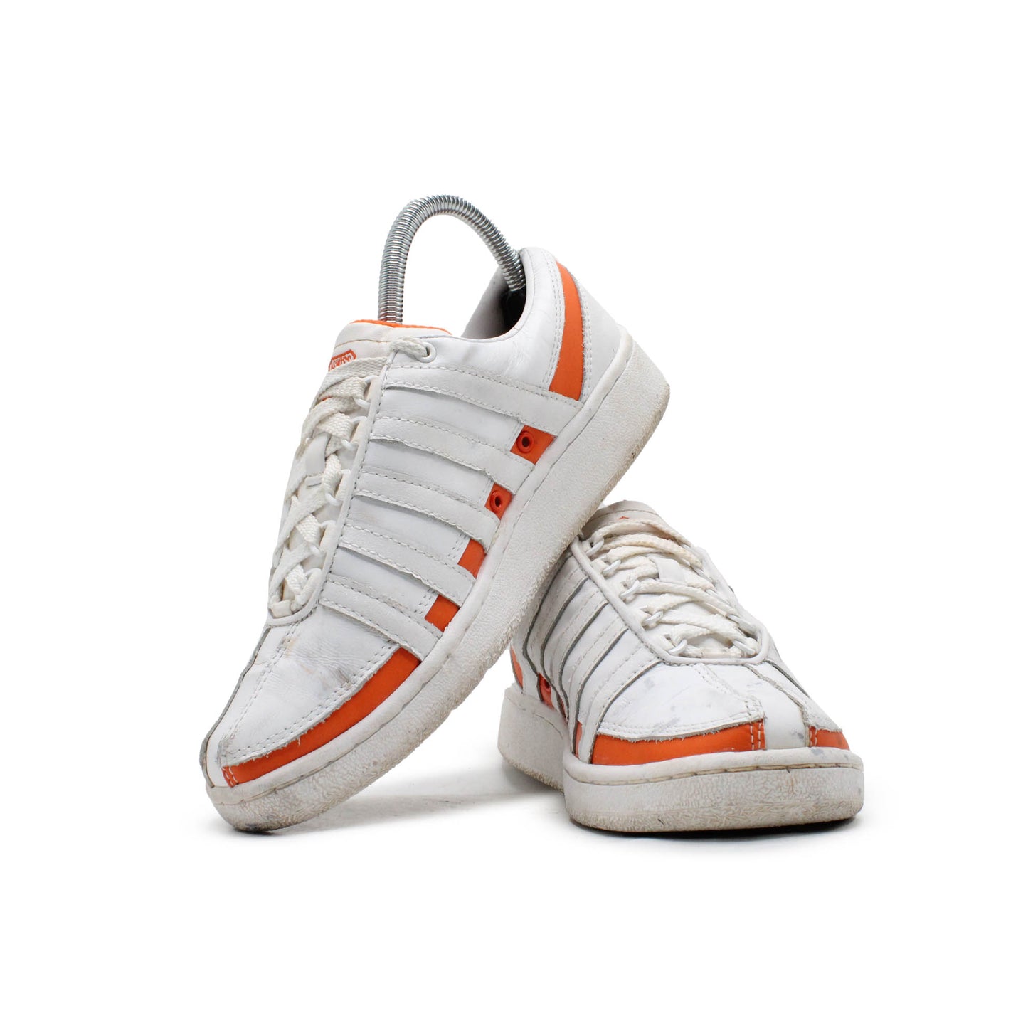 K-Swiss Women’s Orange Stripe Sneakers