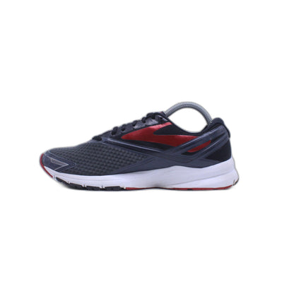 Brooks Launch 4 Black Grey Red Training Performance Sneakers Men's