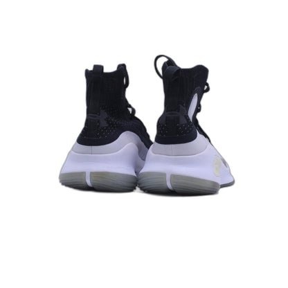 Under Armour Curry 4 Black White Basketball Shoe