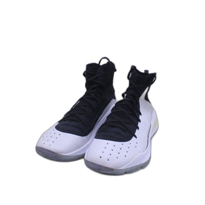 Under Armour Curry 4 Black White Basketball Shoe