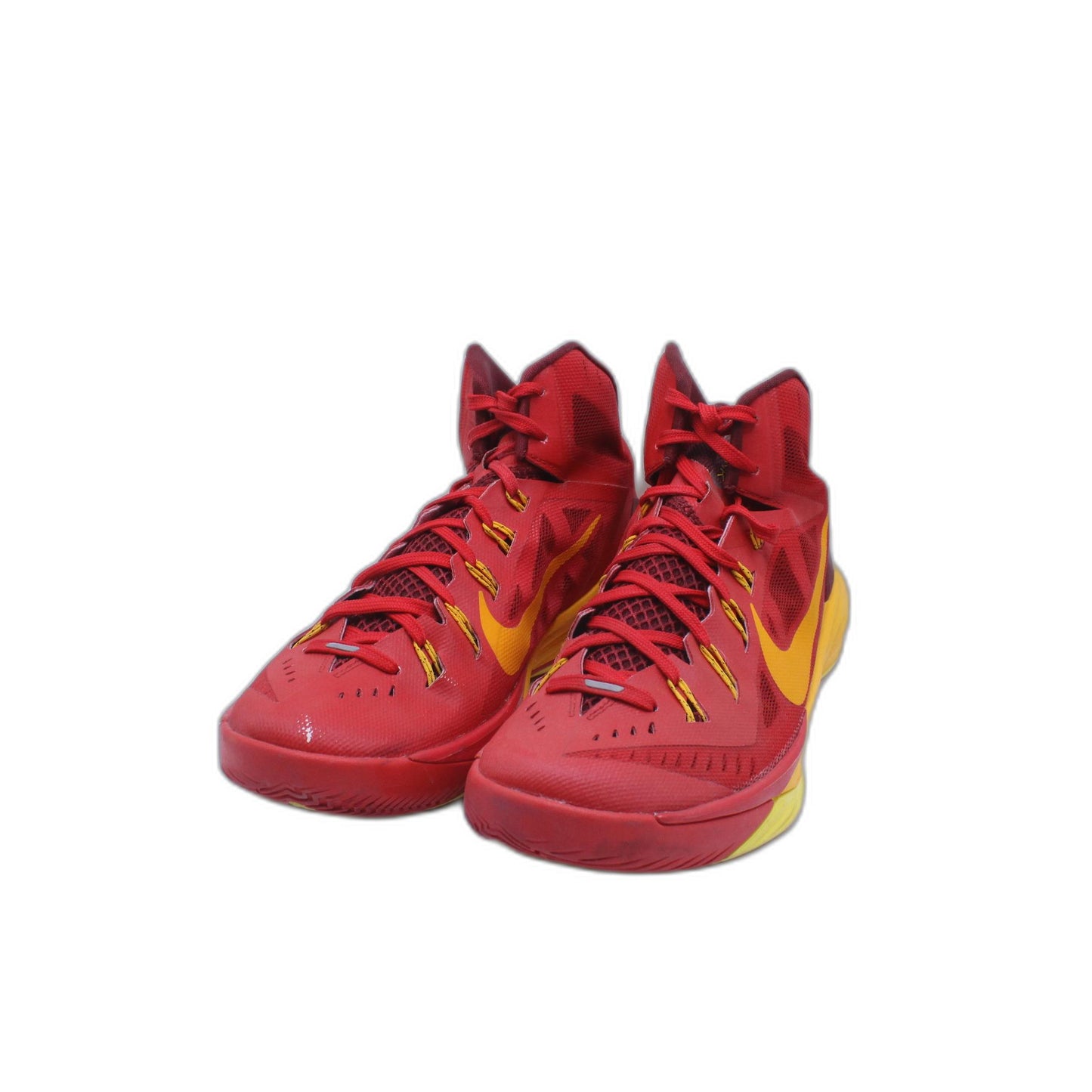 Nike Basketball Sneakers Men University Red/Gold Hyperdunk 2014 653640-676