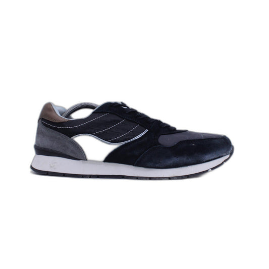 BCG Revitasole Sneakers Running Shoes Black Athletic Leather Low Top