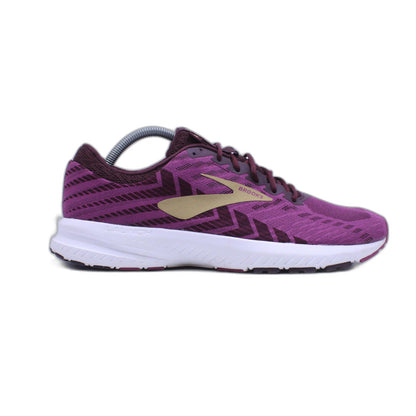 Brooks Launch 6 (Medium) Running Shoes Aster Fig Gold