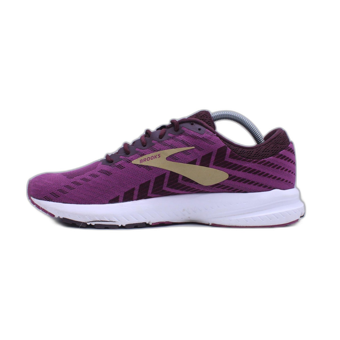 Brooks Launch 6 (Medium) Running Shoes Aster Fig Gold