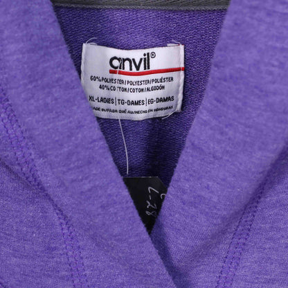 ANVIL PURPLE HOODIE