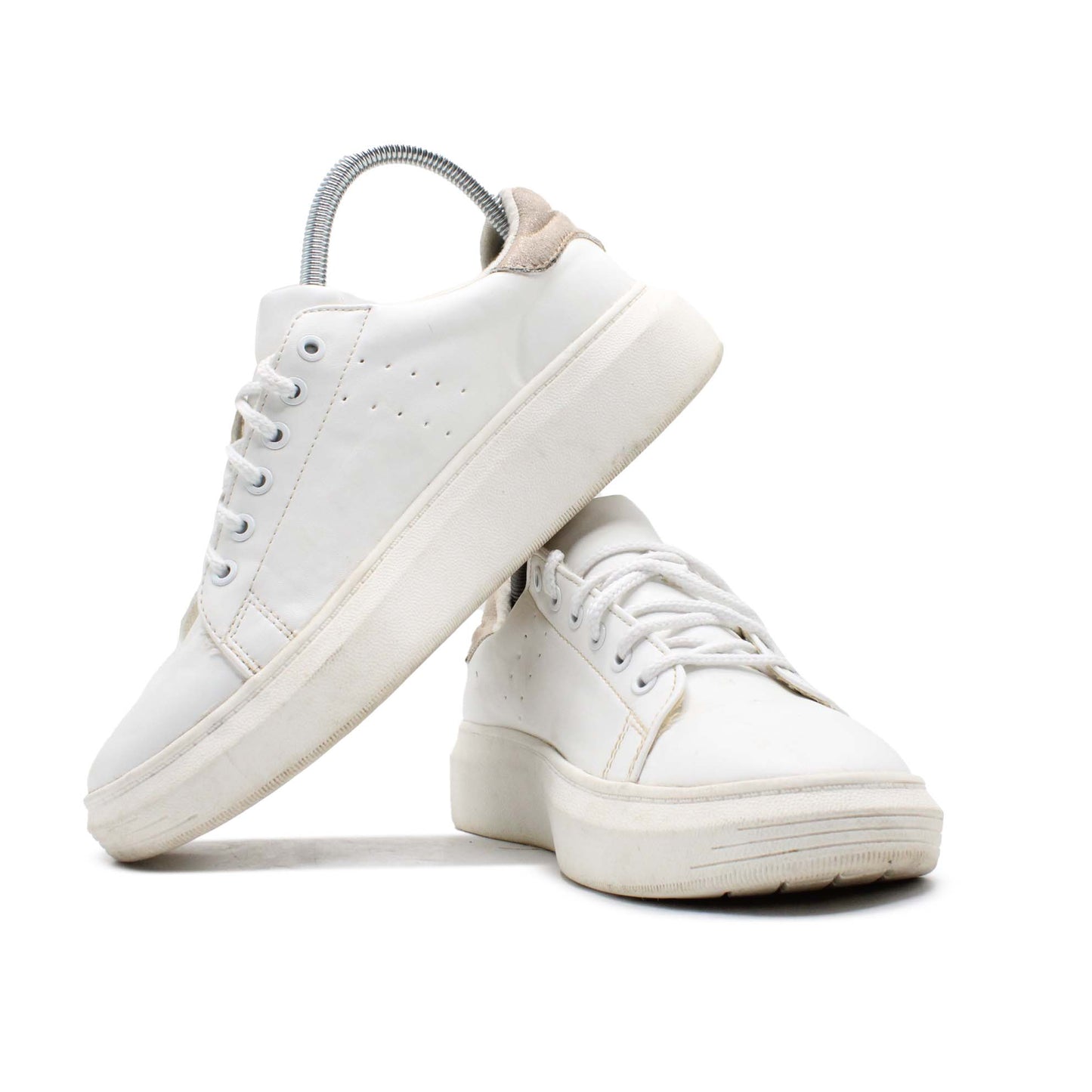 TIME AND TRU WHITE PLATFORM SNEAKER