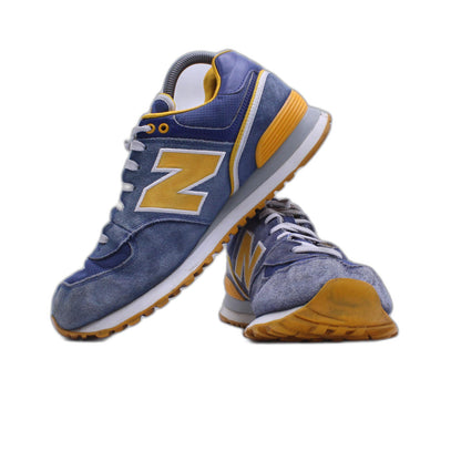 NEW BALANCE YELLOW/BLUE SHOES