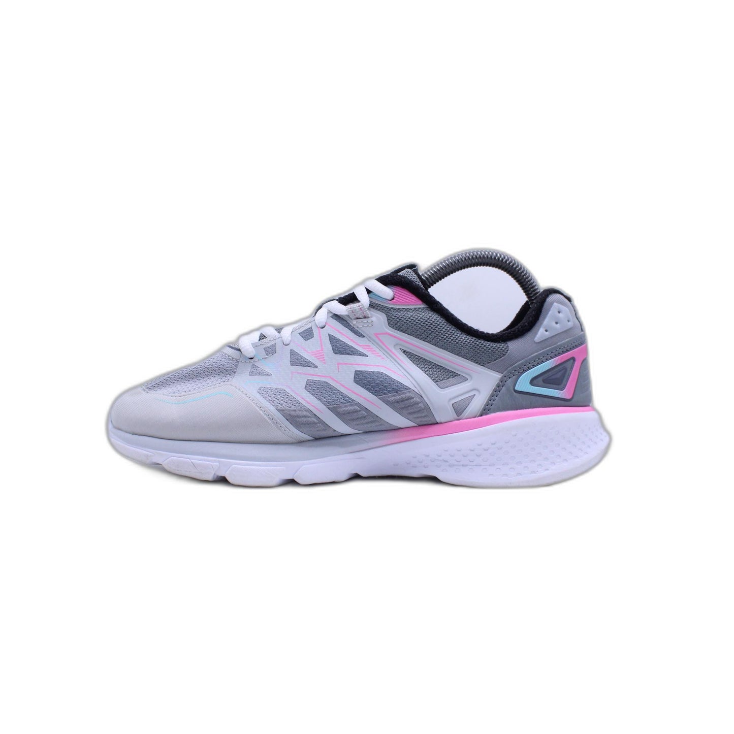 FILA Superstride 2 Girls Youth Gray Pink Rainbow Athletic Sneaker