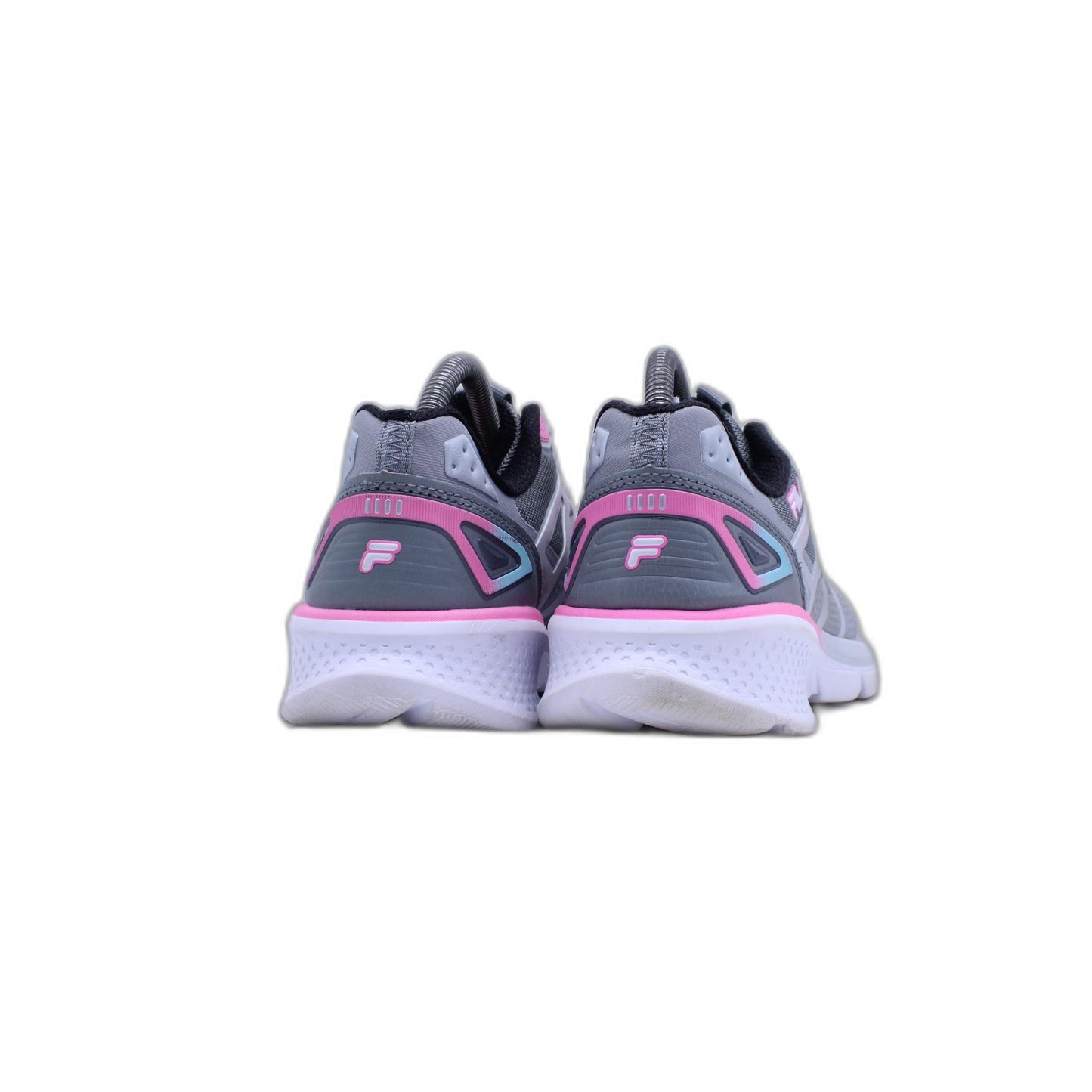 FILA Superstride 2 Girls Youth Gray Pink Rainbow Athletic Sneaker