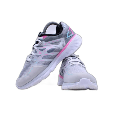 FILA Superstride 2 Girls Youth Gray Pink Rainbow Athletic Sneaker