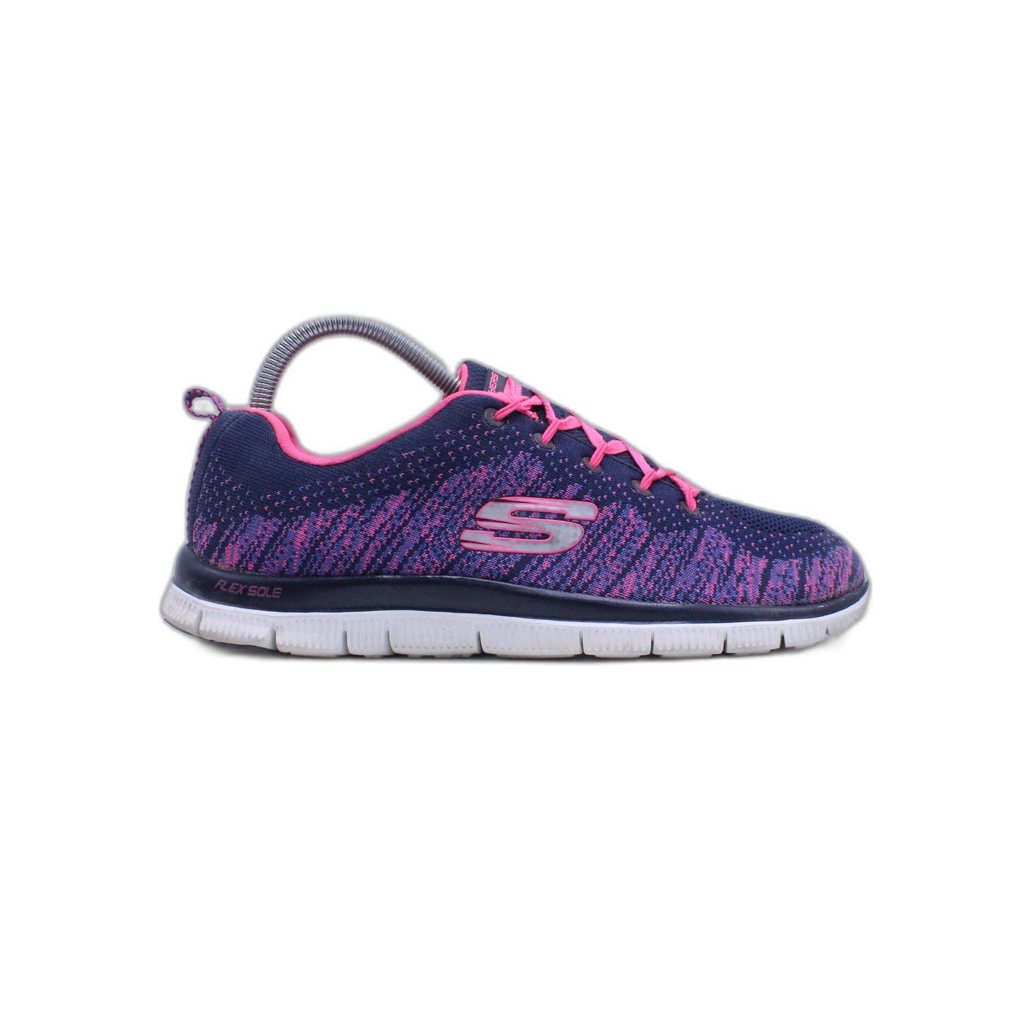 Skechers Knit Flex Athletic Running Lace Up Shoe