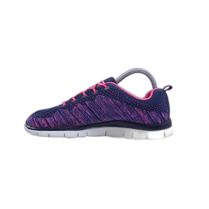 Skechers Knit Flex Athletic Running Lace Up Shoe