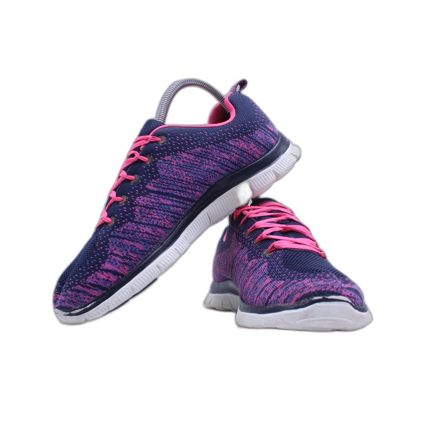 Skechers Knit Flex Athletic Running Lace Up Shoe