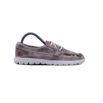 Skechers "On the Go Tide Gogamat Shoes Brown Lightweight Boat Shoes