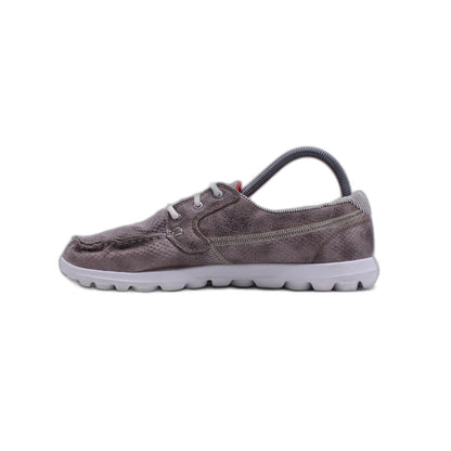 Skechers "On the Go Tide Gogamat Shoes Brown Lightweight Boat Shoes