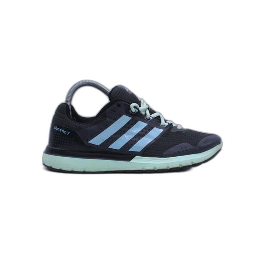 ADIDAS 'Duramo 7' Black Green Running Shoes