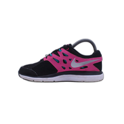 Girls Kids Youth Nike Dual Fusion Lite 599295 001 Black Pink Sneakers