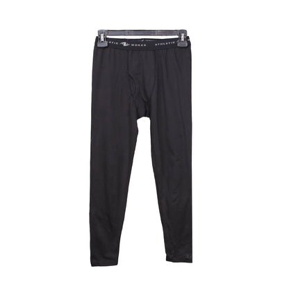 ATHLETIC WORKS BLACK GYM PANT