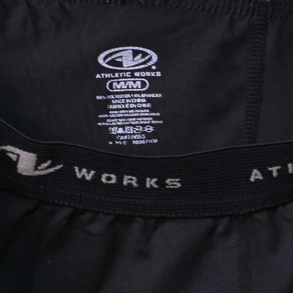 ATHLETIC WORKS BLACK GYM PANT