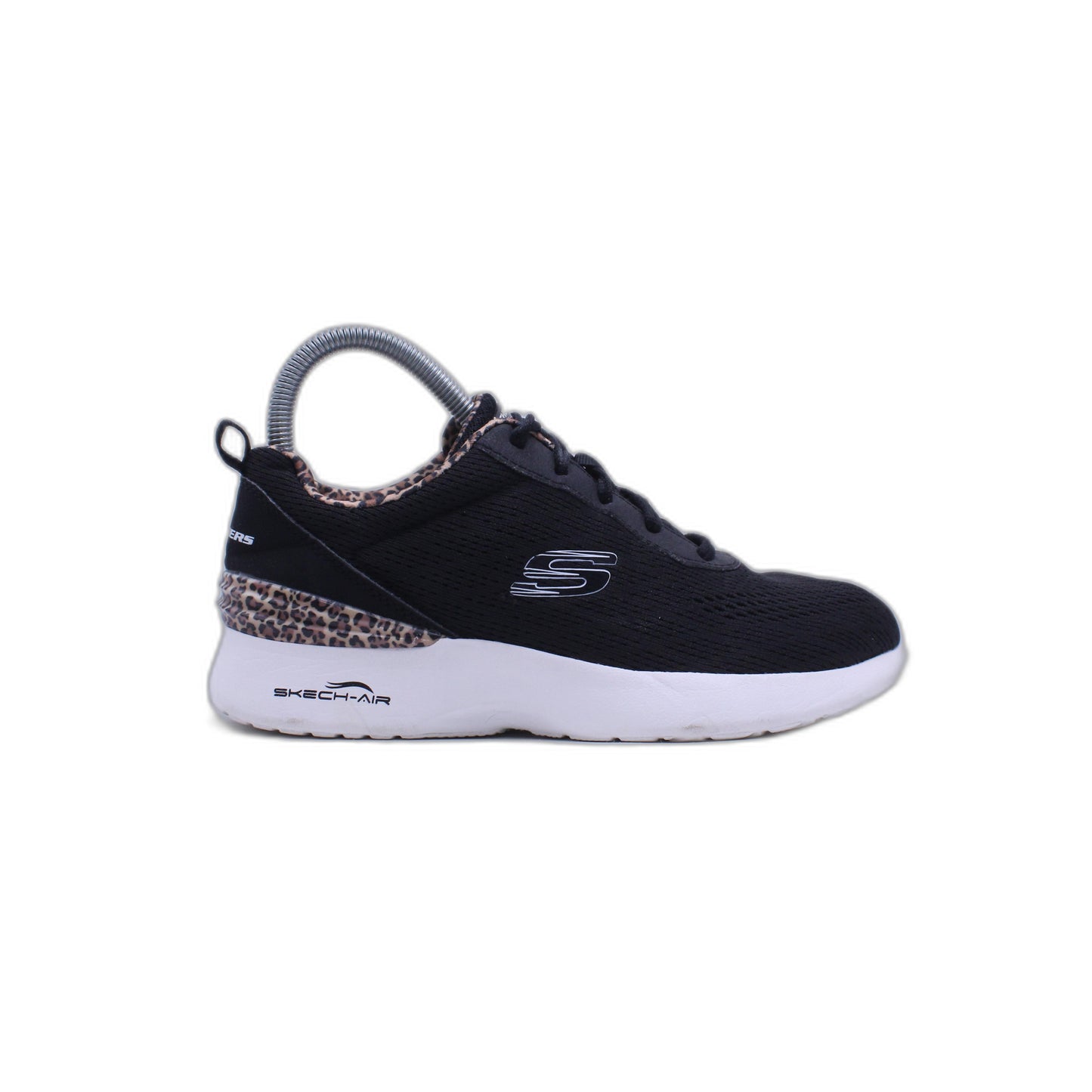 Skechers Skech Air Dynamight Washable Lace Up Sneaker Black