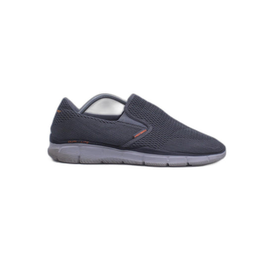 Skechers Equalizer Double Play Dark Grey Slip On Loafers