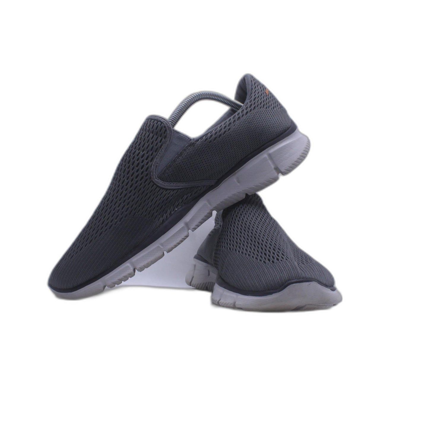 Skechers Equalizer Double Play Dark Grey Slip On Loafers