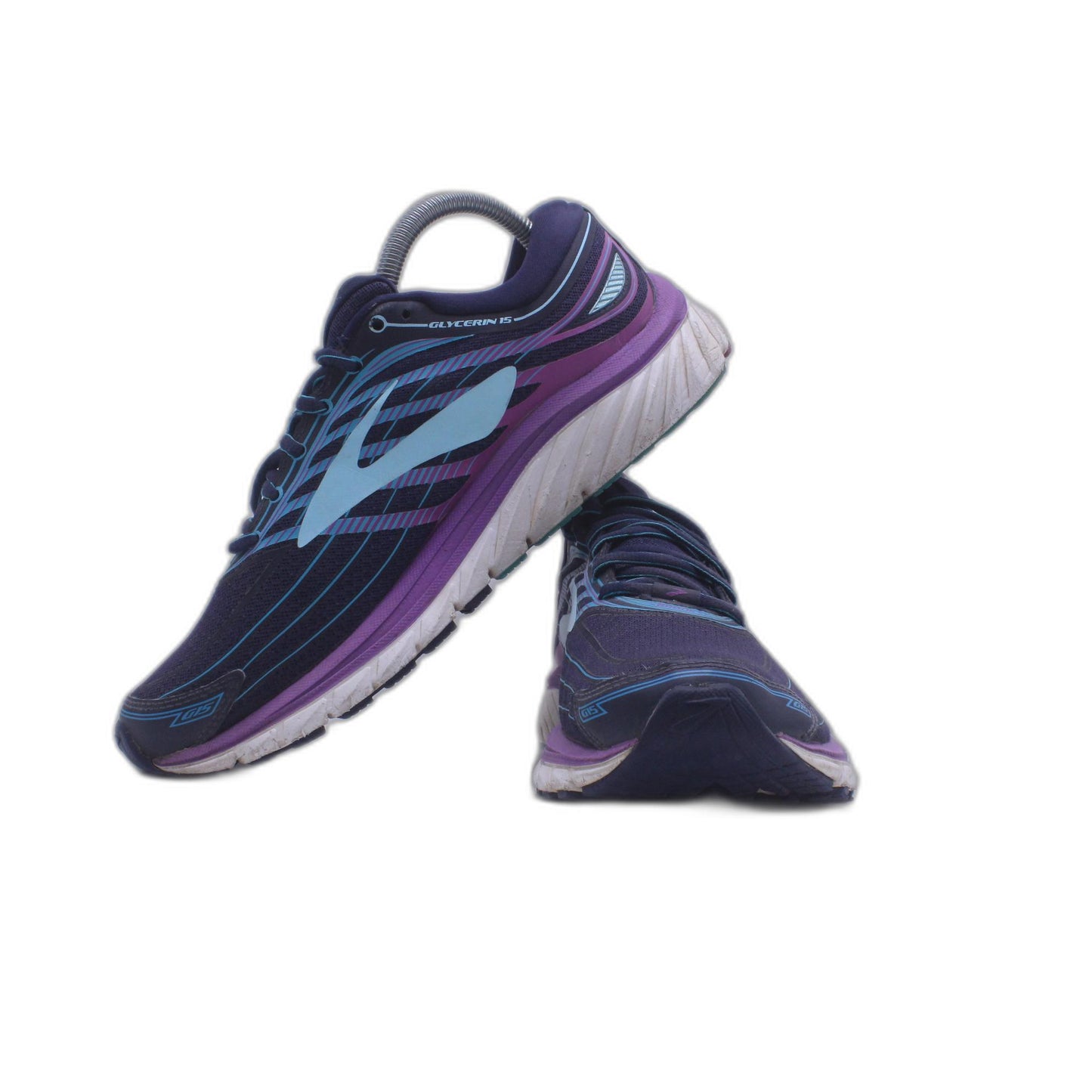 Brooks Glycerin 15 Athletic Running Shoes Navy/Purple