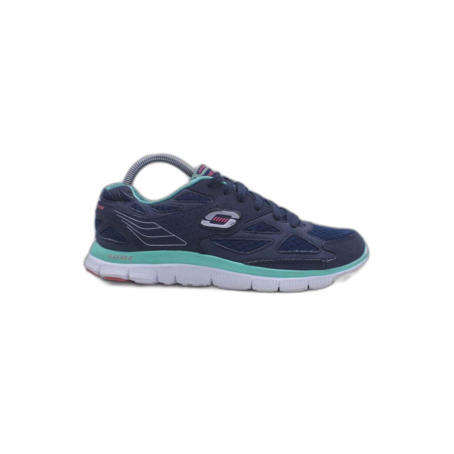 Skechers 12982 Summits-Suited Navy Blue Memory Foam Lace Up Trainers